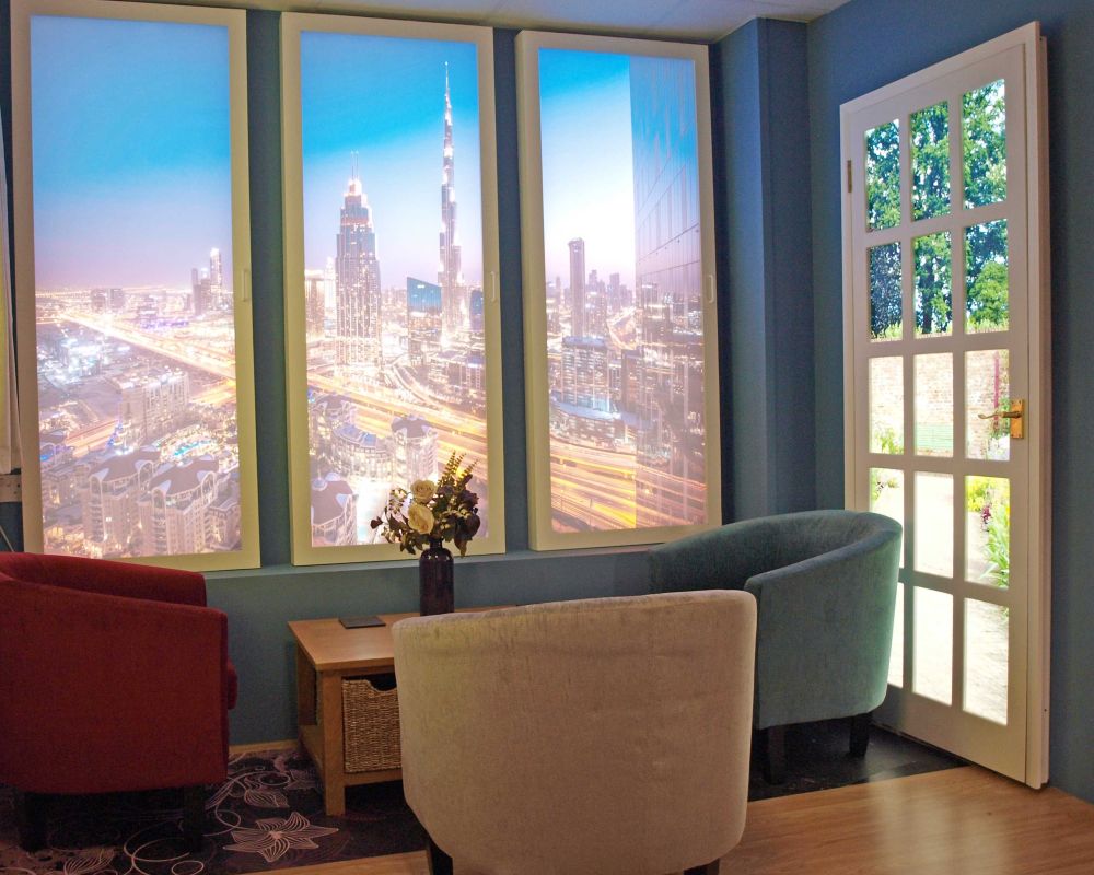 Illusion Windows - Display system - Bring the outdoor Indoors - Just Displays Ltd
