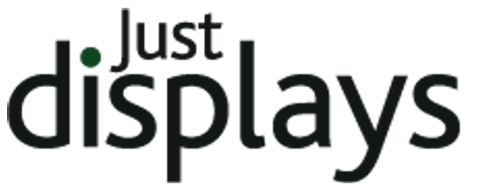 Just Displays Black Logo